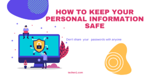 how to keep your personal information safe